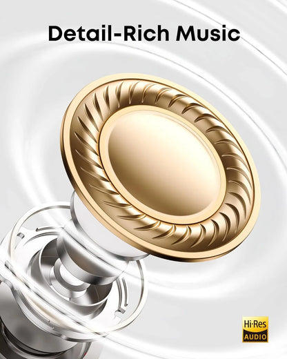 Q30 by , Hybrid Active Noise Cancelling Headphones, Multiple Modes, Hi-Res Audio, Custom EQ via App, 50H Playtime, Comfortable Fit, Bluetooth, Multipoint Connection